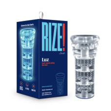 Мастурбатор Blush Rize – Luz Glow in the Dark Masturbator – Clear, всмоктування, світиться в темряві Мастурбатор Blush Rize – Luz Glow in the Dark Masturbator – Clear, всмоктування, світиться в темряві