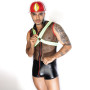 Чоловічий еротичний костюм пожежного JSY 9152 One Size Чоловічий еротичний костюм пожежного JSY 9152 One Size