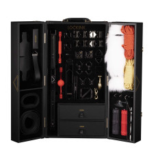 БДСМ-набір LOCKINK All-in-1 BDSM Play Kit - Black Color БДСМ-набір LOCKINK All-in-1 BDSM Play Kit - Black Color