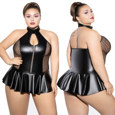 Боді JSY P61158 Black Plus Size Боді JSY P61158 Black Plus Size
