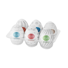 Набір мастурбаторів-яєць Tenga Egg New Standard Pack (6 яєць) Набір мастурбаторів-яєць Tenga Egg New Standard Pack (6 яєць)