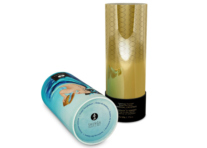 Пінлива сіль для ванни Shunga Dead Sea salt Oriental Crystals — Ocean Temptations (500 г) Пінлива сіль для ванни Shunga Dead Sea salt Oriental Crystals — Ocean Temptations (500 г)