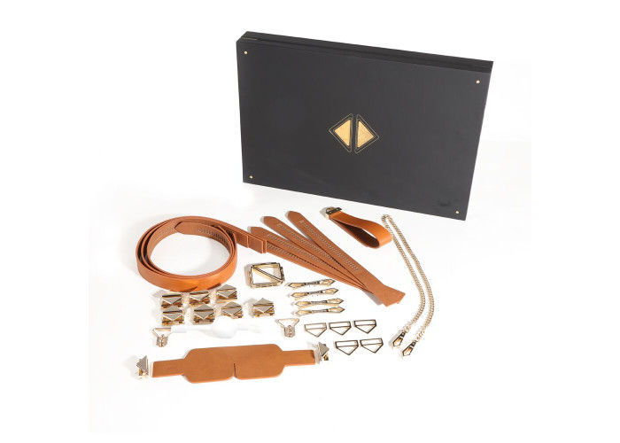 БДСМ-набір LOCKINK Bondage & Restraint Brown Set БДСМ-набір LOCKINK Bondage & Restraint Brown Set