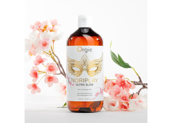 Гель для NURU-масажу Orgie – Noriplay Ultra Slide (500 мл), екстракт морських водоростей, простирадло Гель для NURU-масажу Orgie – Noriplay Ultra Slide (500 мл), екстракт морських водоростей, простирадло
