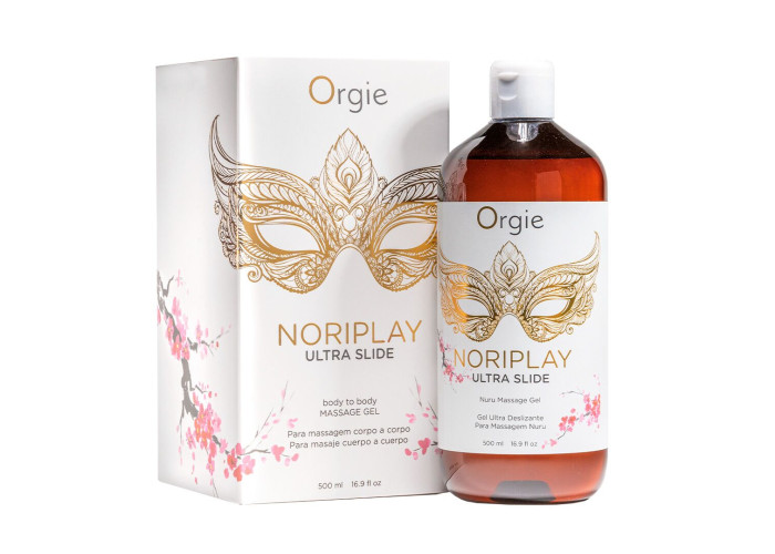 Гель для NURU-масажу Orgie – Noriplay Ultra Slide (500 мл), екстракт морських водоростей, простирадло Гель для NURU-масажу Orgie – Noriplay Ultra Slide (500 мл), екстракт морських водоростей, простирадло