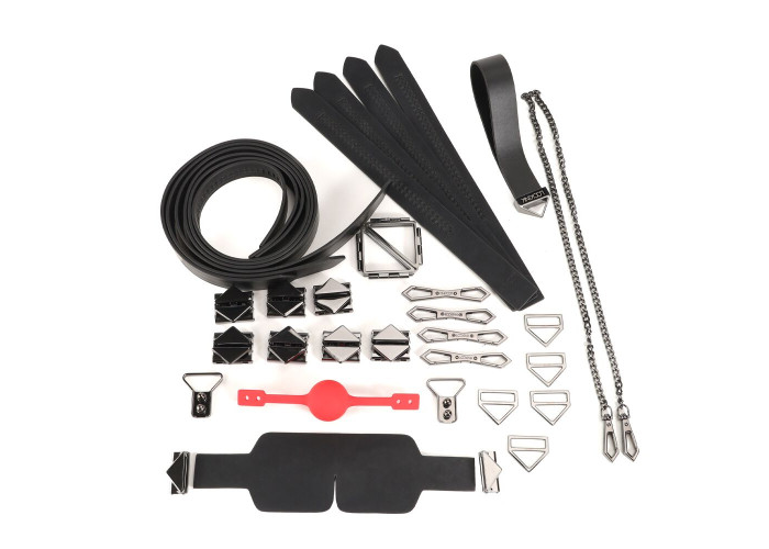 БДСМ-набір LOCKINK Bondage & Restraint Black Set БДСМ-набір LOCKINK Bondage & Restraint Black Set