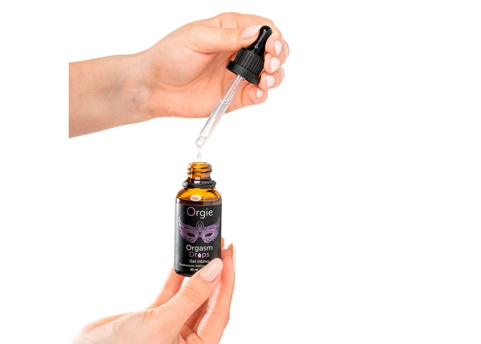 Збуджувальні краплі для клітора Orgie Orgasm Drops, 30 мл, ефект розігріву та охолодження Збуджувальні краплі для клітора Orgie Orgasm Drops, 30 мл, ефект розігріву та охолодження