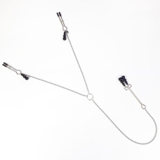 Затискач для сосків та клітора Art of Sex - Nipple and clit clamps Black Pearl Затискач для сосків та клітора Art of Sex - Nipple and clit clamps Black Pearl