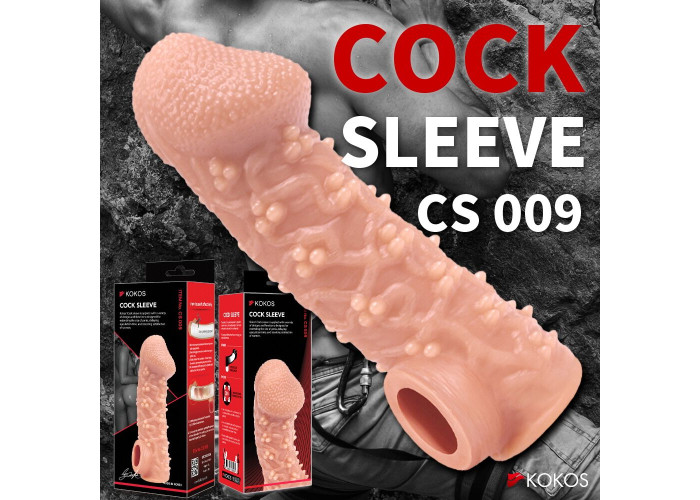 Насадка на член Kokos Cock Sleeve CS 009 M Насадка на член Kokos Cock Sleeve CS 009 M