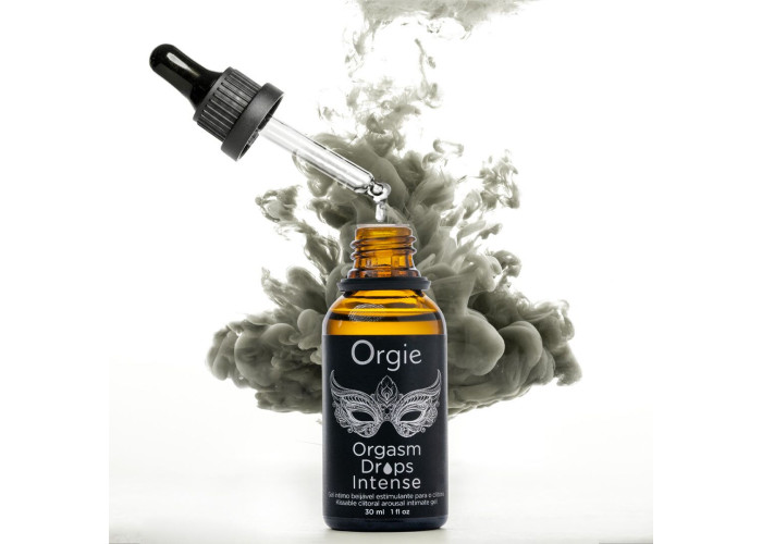 Збуджувальні краплі для клітора Orgie Orgasm Drops Intense, 30 мл, тепло-холод, смак яблука Збуджувальні краплі для клітора Orgie Orgasm Drops Intense, 30 мл, тепло-холод, смак яблука