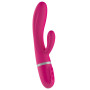 Вібратор-кролик Liebe Bend It Plus Cerise, гнучкий, 2 мотори, 10 режимів Вібратор-кролик Liebe Bend It Plus Cerise, гнучкий, 2 мотори, 10 режимів