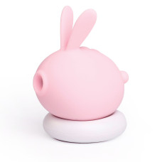 Вакуумний кліторальний стимулятор з вібрацією KISTOY Too Simple Pink