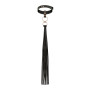 Нашийник с флогером Rosy Gold - Collar with Flogger - Black