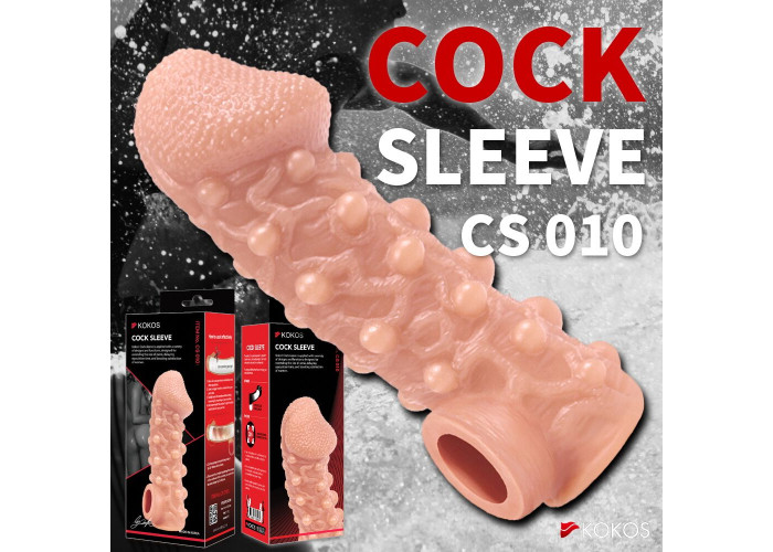 Насадка на член Kokos Cock Sleeve CS 010 M Насадка на член Kokos Cock Sleeve CS 010 M