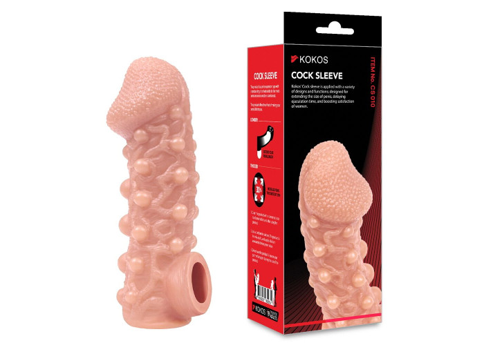 Насадка на член Kokos Cock Sleeve CS 010 M Насадка на член Kokos Cock Sleeve CS 010 M