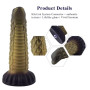 Силіконовий дилдо Hismith 8.5' Squama Beast Silicone Dildo Monster Series