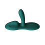 Sit-on-top смарт-вібратор Zalo Flora Smart Vibrating Pad Turquoise Green, 9 моторів