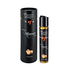 Масажна олія Plaisirs Secrets Caramel (59 мл) з афродизіаками, їстівна, подарункове паковання Масажна олія Plaisirs Secrets Caramel (59 мл) з афродизіаками, їстівна, подарункове паковання