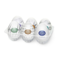 Набір мастурбаторів-яєць Tenga Egg Hard Boild Pack (6 яєць) Набір мастурбаторів-яєць Tenga Egg Hard Boild Pack (6 яєць)