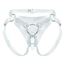 Труси для страпона Feral Feelings Strap-on Harness White, white Труси для страпона Feral Feelings Strap-on Harness White, white
