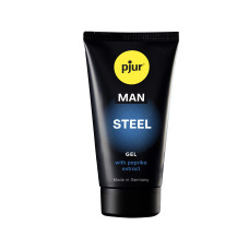 Гель для пеніса стимулювальний pjur MAN Steel Gel 50 ml з екстрактом паприки та ментолом Гель для пеніса стимулювальний pjur MAN Steel Gel 50 ml з екстрактом паприки та ментолом