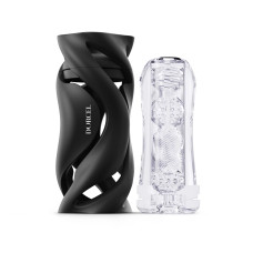 Мастурбатор Dorcel DEEP BLOW BLACK, подвійне використання Мастурбатор Dorcel DEEP BLOW BLACK, подвійне використання