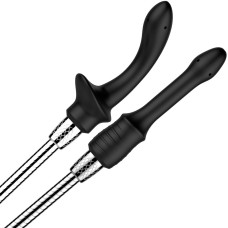 Набір анальних насадок для душу Nexus Beginner Shower Douche Duo Kit – Black, 2 шт. Набір анальних насадок для душу Nexus Beginner Shower Douche Duo Kit – Black, 2 шт.