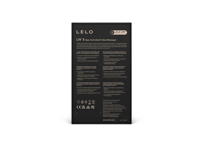 Вібратор LELO Liv 3 Plum Вібратор LELO Liv 3 Plum