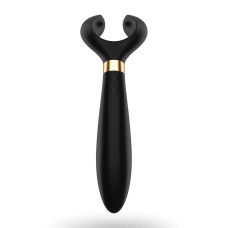 Вібратор для пар Satisfyer Endless Fun Black, 3 незалежні мотори, багатофункціональний Вібратор для пар Satisfyer Endless Fun Black, 3 незалежні мотори, багатофункціональний