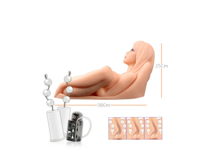 Мастурбатор Kokos Hera 3 2WayPlus з функцією масажу та вібрацією Мастурбатор Kokos Hera 3 2WayPlus з функцією масажу та вібрацією