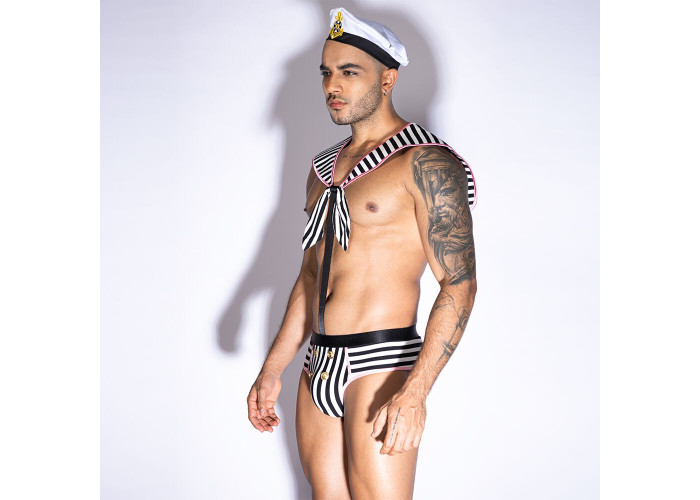 Чоловічий еротичний костюм морячка JSY 9153 One Size Чоловічий еротичний костюм морячка JSY 9153 One Size