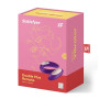 Вібратор для пар Satisfyer Double Plus Remote з пультом ДК та двома моторчиками