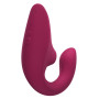 Вагінально-кліторальний стимулятор Womanizer Blend Vibrant Pink, вібрація + вакуум, 2 мотори