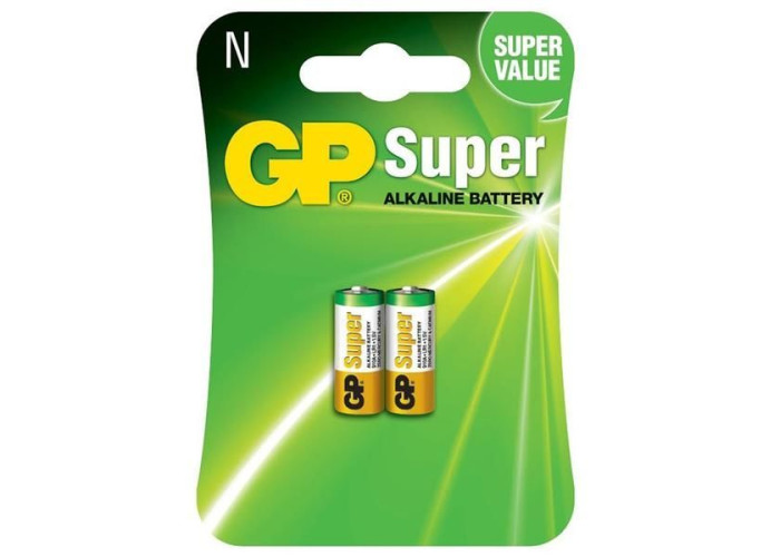 Батарейка GP Super alkaline LR1 (2 штуки) Батарейка GP Super alkaline LR1 (2 штуки)