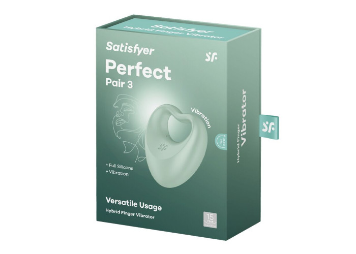 Вібратор на палець та ерекційне кільце 2в1 Satisfyer Perfect Pair 3 Вібратор на палець та ерекційне кільце 2в1 Satisfyer Perfect Pair 3
