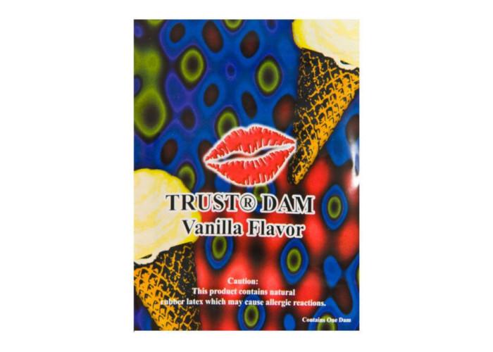 Латексна серветка Latex Dental Dams Vanilla 1 шт Латексна серветка Latex Dental Dams Vanilla 1 шт