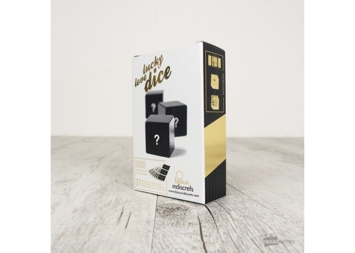 Гральні кубики Bijoux Indiscrets Lucky Love Dice (м'ята упаковка!!!) Гральні кубики Bijoux Indiscrets Lucky Love Dice (м'ята упаковка!!!)