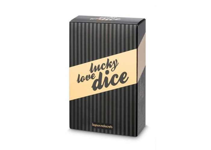 Гральні кубики Bijoux Indiscrets Lucky Love Dice (м'ята упаковка!!!) Гральні кубики Bijoux Indiscrets Lucky Love Dice (м'ята упаковка!!!)