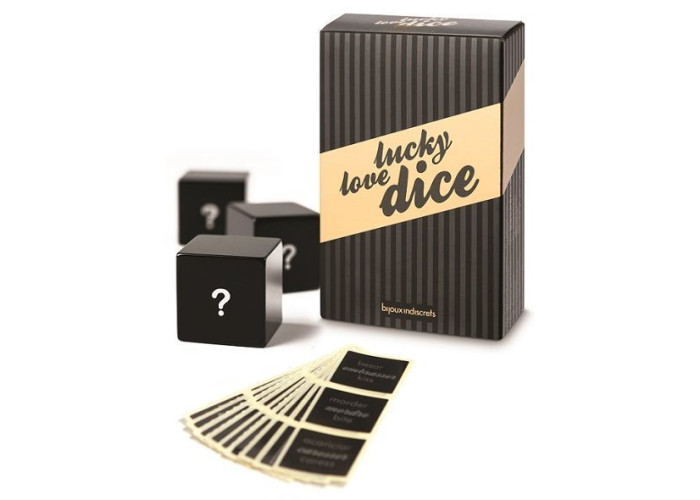 Гральні кубики Bijoux Indiscrets Lucky Love Dice (м'ята упаковка!!!) Гральні кубики Bijoux Indiscrets Lucky Love Dice (м'ята упаковка!!!)