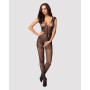 (SALE) Бодістокінг Obsessive Bodystocking F234 S/M/L, абстрактний малюнок, глибоке декольте (SALE) Бодістокінг Obsessive Bodystocking F234 S/M/L, абстрактний малюнок, глибоке декольте