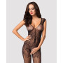 (SALE) Бодістокінг Obsessive Bodystocking F234 S/M/L, абстрактний малюнок, глибоке декольте (SALE) Бодістокінг Obsessive Bodystocking F234 S/M/L, абстрактний малюнок, глибоке декольте
