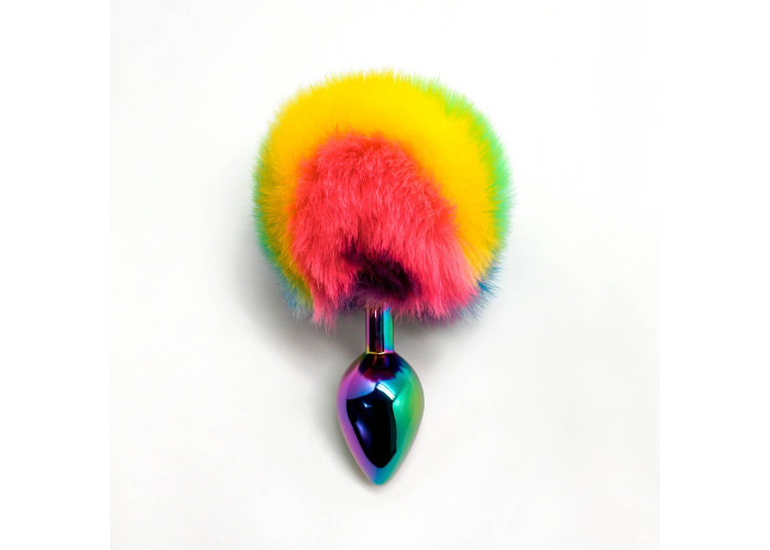 Анальна пробка Wooomy Filippi M, із пухнастим хвостиком, діаметр 3,4 см, довжина 8 см Анальна пробка Wooomy Filippi M, із пухнастим хвостиком, діаметр 3,4 см, довжина 8 см