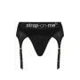 Трусики для страпона з підв’язками для панчіх Strap-On-Me REBEL HARNESS - XS