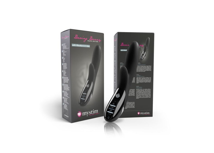 Вібратор-кролик з електростимуляцією Mystim Daring Danny eStim Black (м'ята упаковка!!!) Вібратор-кролик з електростимуляцією Mystim Daring Danny eStim Black (м'ята упаковка!!!)
