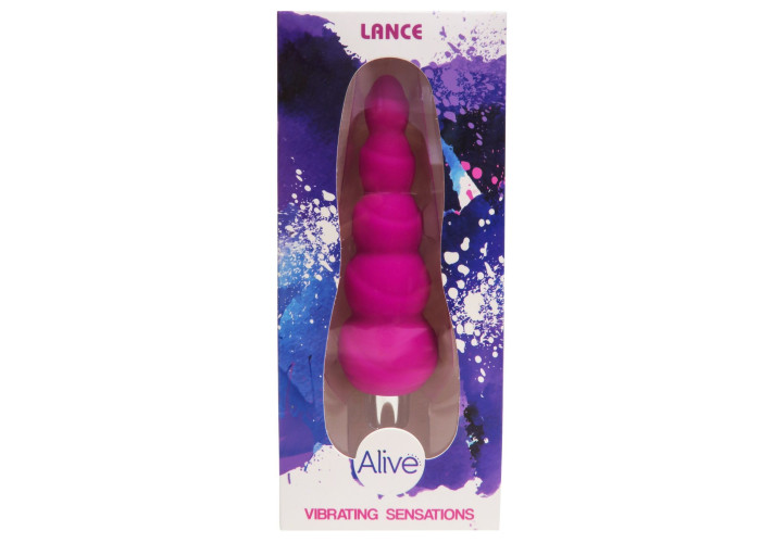 Анальний вібростимулятор Alive Lance, силікон, макс. діаметр 2,9 см (передостання кулька) Анальний вібростимулятор Alive Lance, силікон, макс. діаметр 2,9 см (передостання кулька)