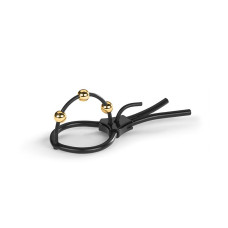 Утяжка для пеніса Mystim Pearly Pete, з трьома кульками Утяжка для пеніса Mystim Pearly Pete, з трьома кульками