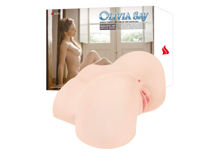 Мастурбатор Kokos OLIVIA SAY два входи: вагіна і попка Мастурбатор Kokos OLIVIA SAY два входи: вагіна і попка