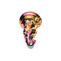 Фентезійний скляний фалоімітатор Creature Cocks Enchanting Rainbow Glass Dildo, 16 см