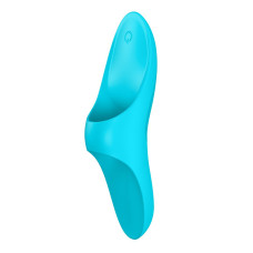 Вібратор на палець Satisfyer Teaser Light Blue Вібратор на палець Satisfyer Teaser Light Blue