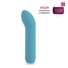Преміум вібратор Je Joue - G-Spot Bullet Vibrator Teal з глибокою вібрацією  + подарунок косметичка